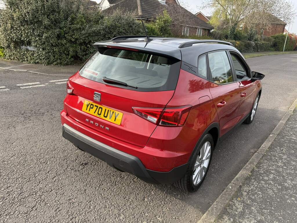 Seat Arona Suv 1.0 Tsi Se Technology 2020 YP70UVY Red #4