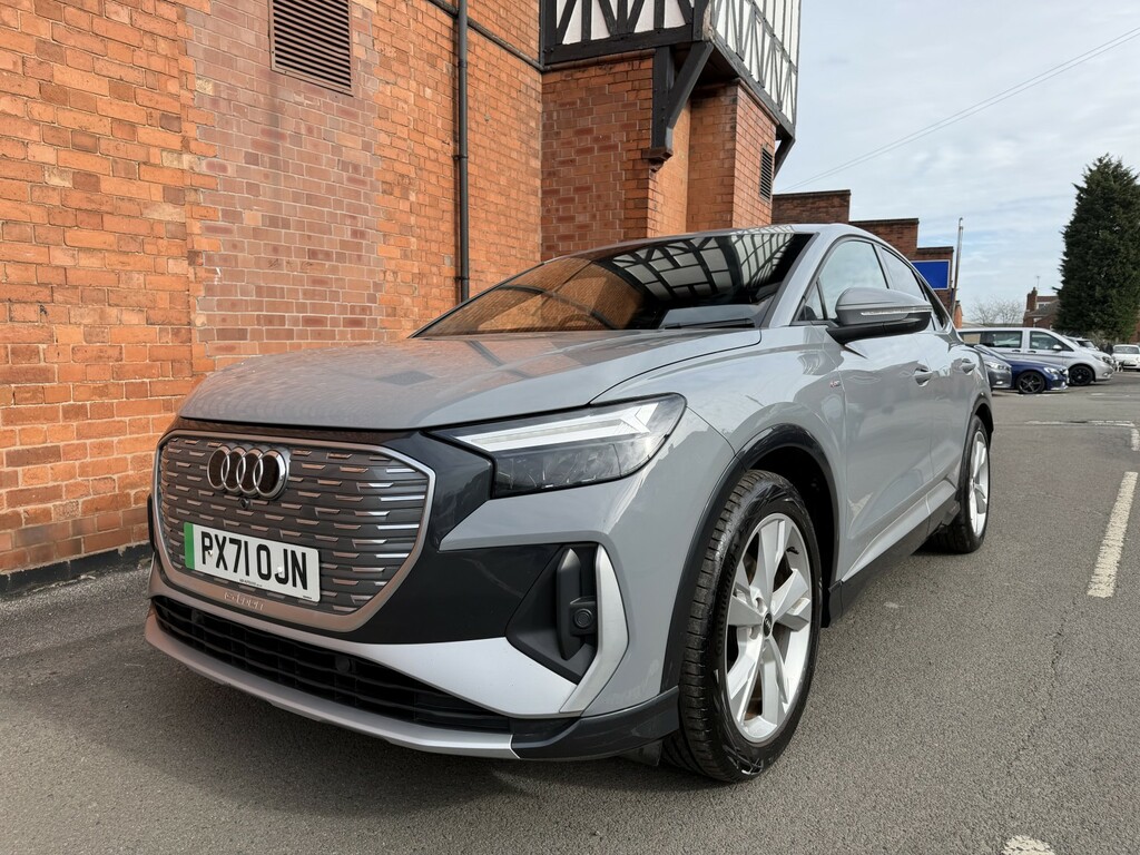Audi Q4 E Tron 35 S Line PX71OJN Grey #4