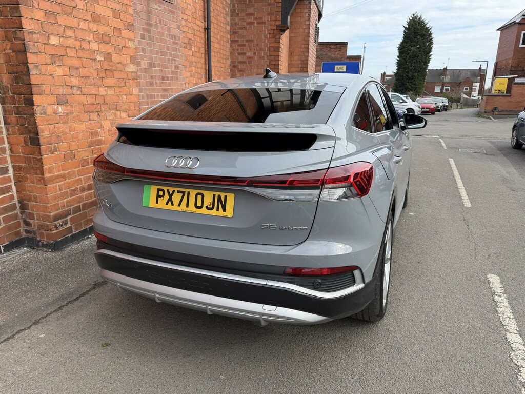 Audi Q4 E Tron 35 S Line PX71OJN Grey #3