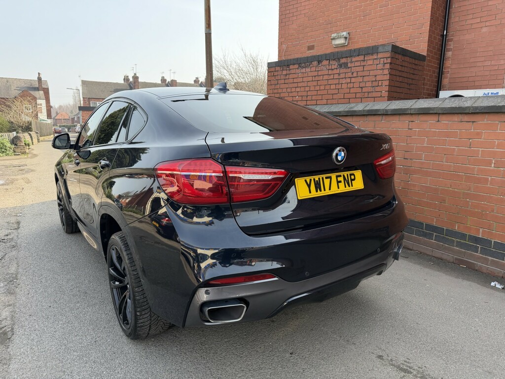 BMW X6 3.0 X6 Xdrive30d M Sport YW17FNP Black #6