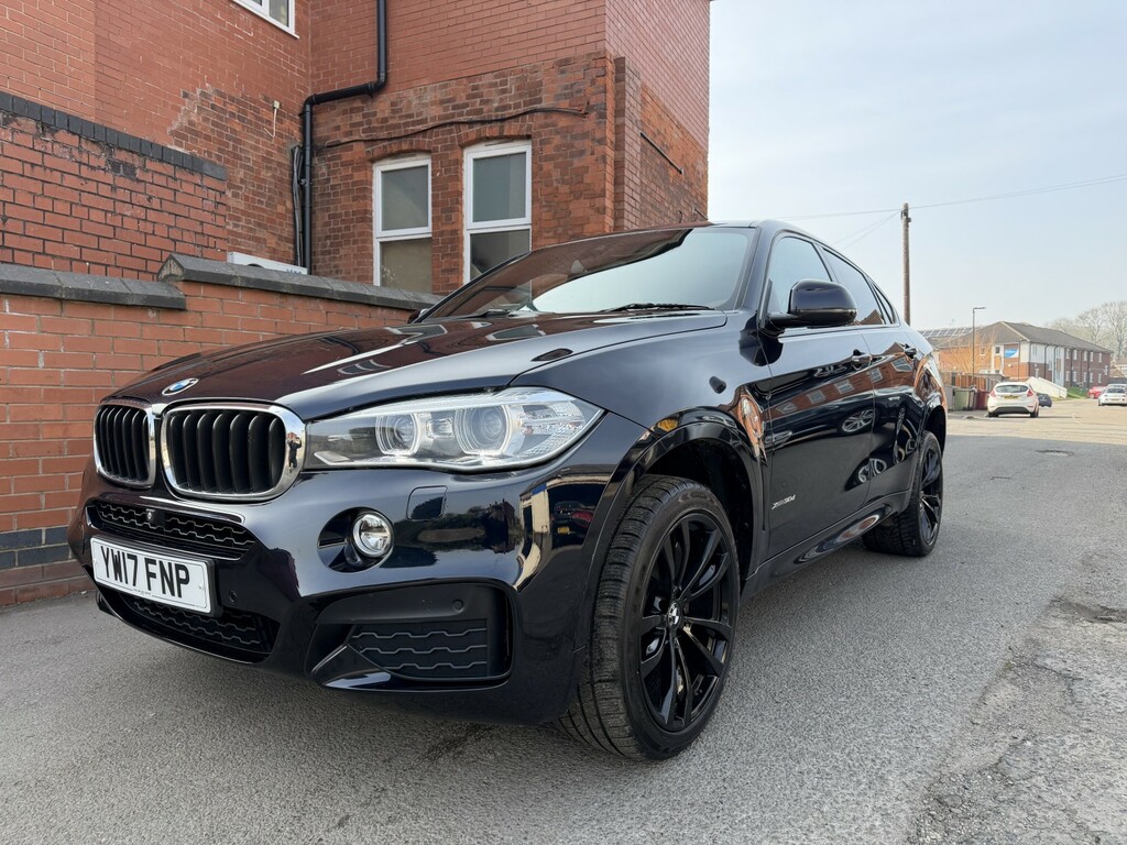BMW X6 3.0 X6 Xdrive30d M Sport YW17FNP Black #4