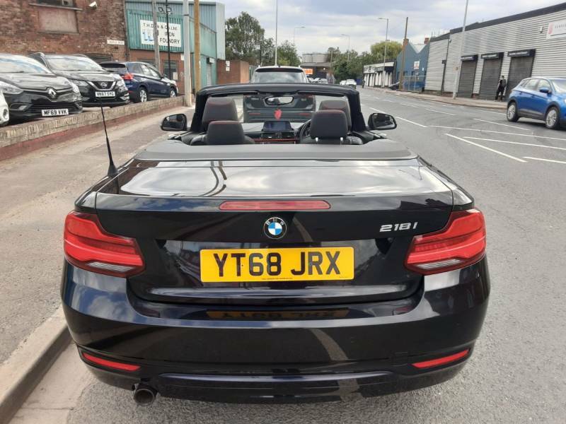 BMW 2 Series 218I Sport Nav - 2018 68 Black #4