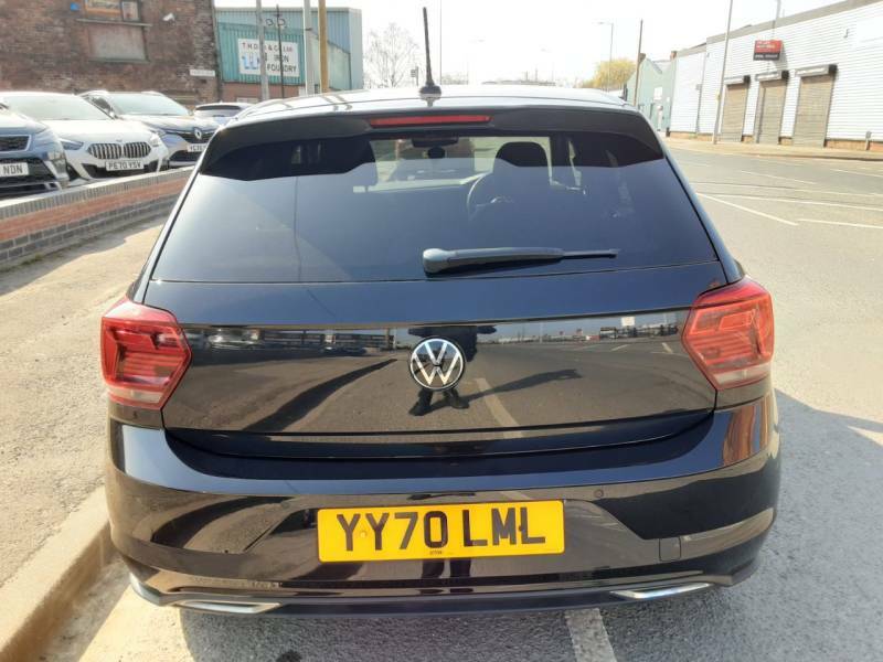 Volkswagen Polo 1.0 Tsi 95 R-line - 2020 70 YY70LML Black #3