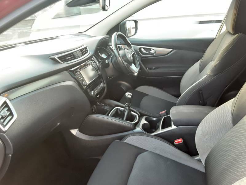 Nissan Qashqai 1.5 Dci N-connecta - 2018 18 DN18KKY Red #6