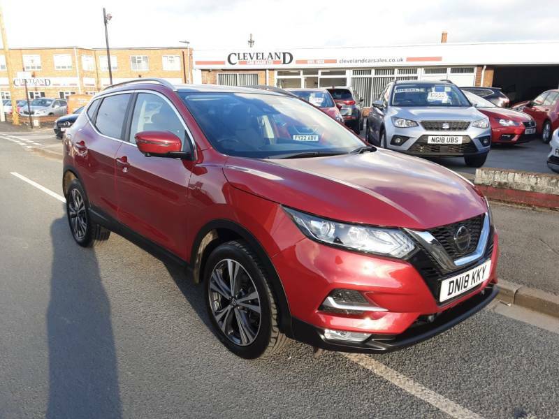 Nissan Qashqai 1.5 Dci N-connecta - 2018 18 DN18KKY Red