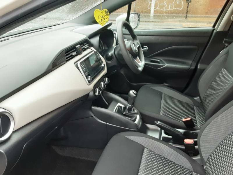 Nissan Micra 1.0 Ig-t 92 Acenta - 2022 22 YC22KUO White #6