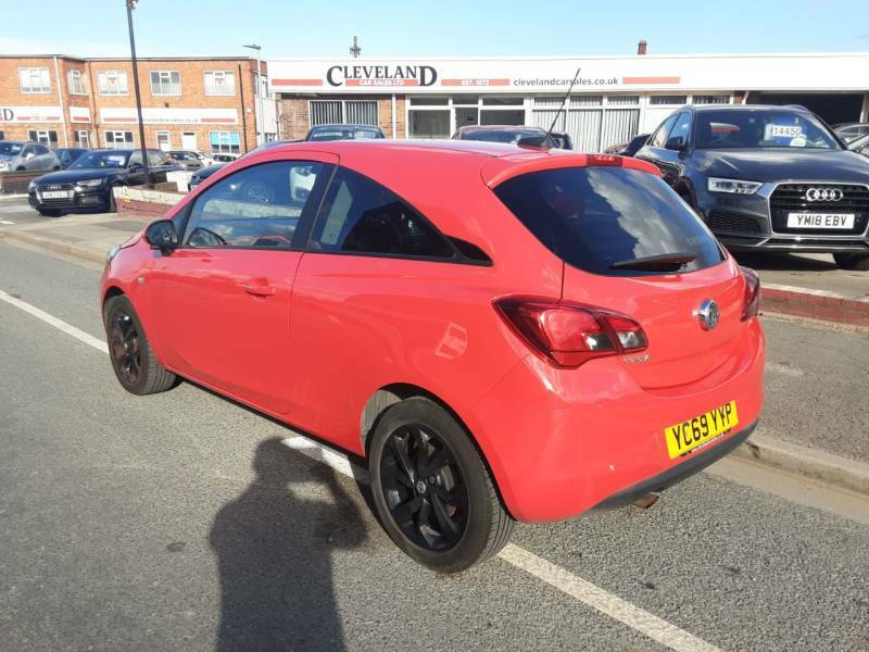Vauxhall Corsa 1.4 75 Griffin - 2019 69 YC69YYP Red #3