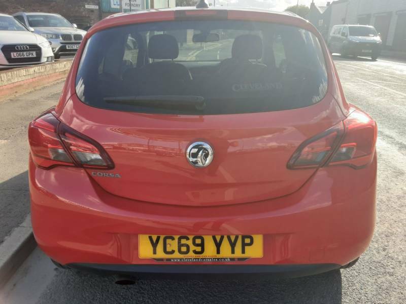 Vauxhall Corsa 1.4 75 Griffin - 2019 69 YC69YYP Red #2