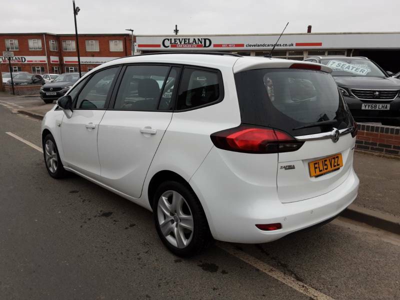 Vauxhall Zafira 1.4T Exclusiv - 2015 15 White #4
