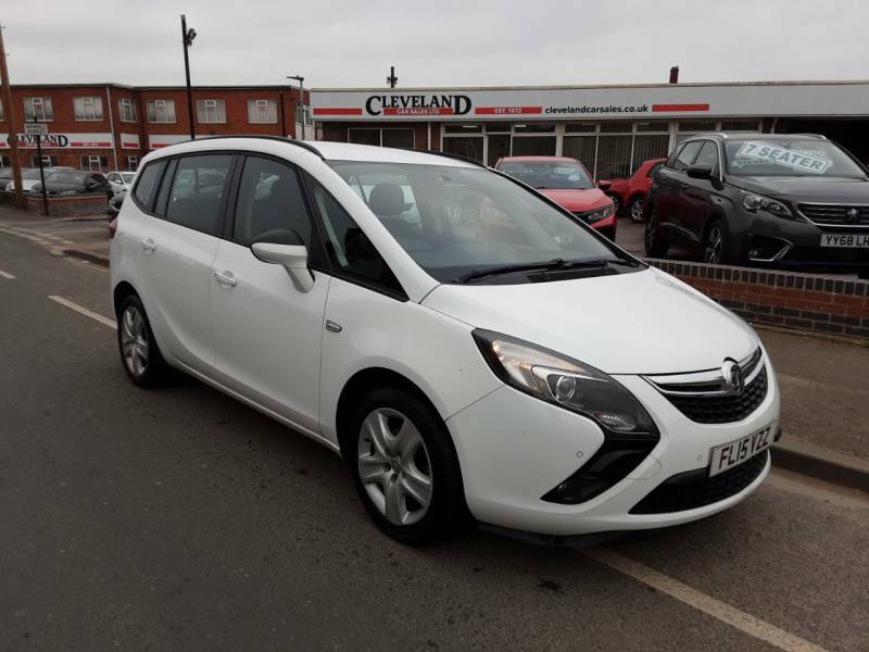 Vauxhall Zafira 1.4T Exclusiv - 2015 15 White