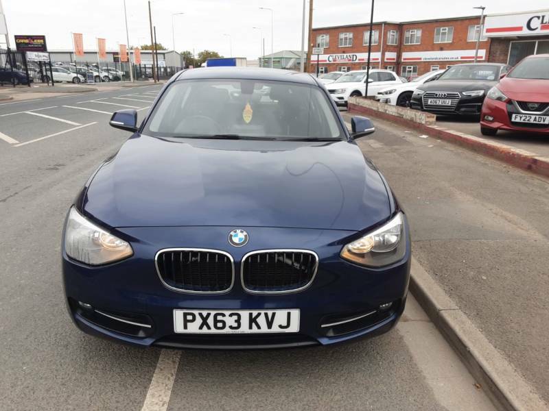 BMW 1 Series 118D Sport - 2013 63 PX63KVJ Blue #2