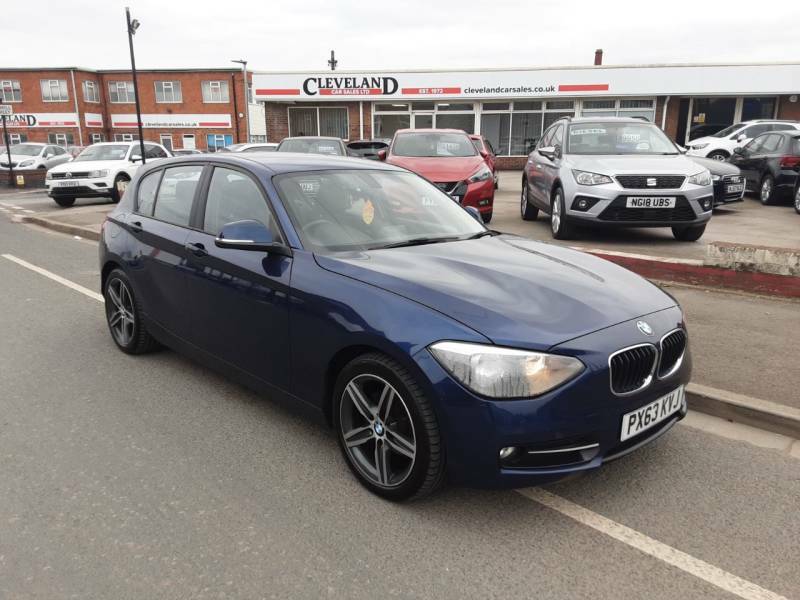 BMW 1 Series 118D Sport - 2013 63 Blue