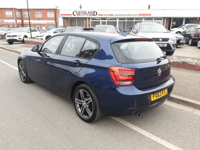 BMW 1 Series 118D Sport - 2013 63 PX63KVJ Blue #4