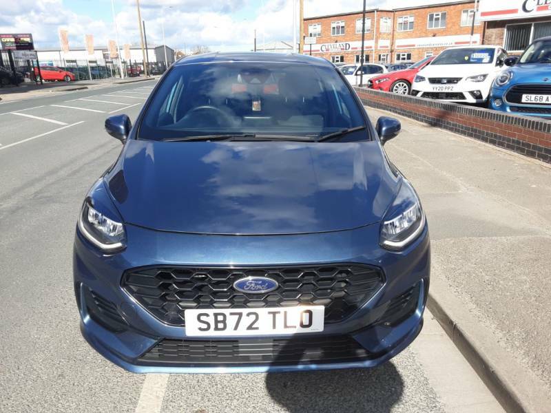 Ford Fiesta 1.0 Ecoboost St-line - 2023 72 SB72TLO Blue #2