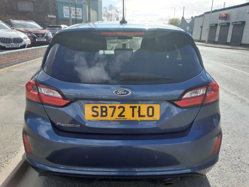 Ford Fiesta 1.0 Ecoboost St-line - 2023 72 SB72TLO Blue #3