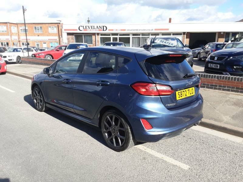 Ford Fiesta 1.0 Ecoboost St-line - 2023 72 SB72TLO Blue #4
