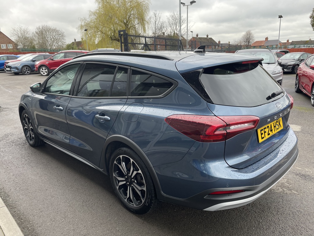 Ford Focus 1.0 Ecoboost Hybrid Mhev Active X EF24HSK Blue #4