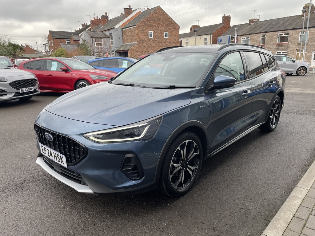 Ford Focus 1.0 Ecoboost Hybrid Mhev Active X EF24HSK Blue #3