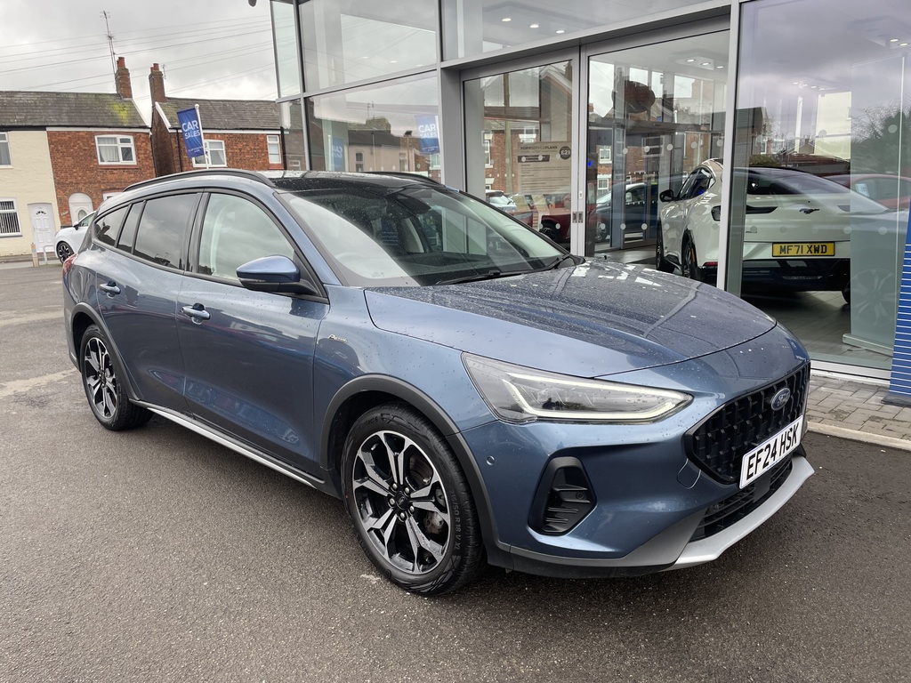 Ford Focus 1.0 Ecoboost Hybrid Mhev Active X Blue