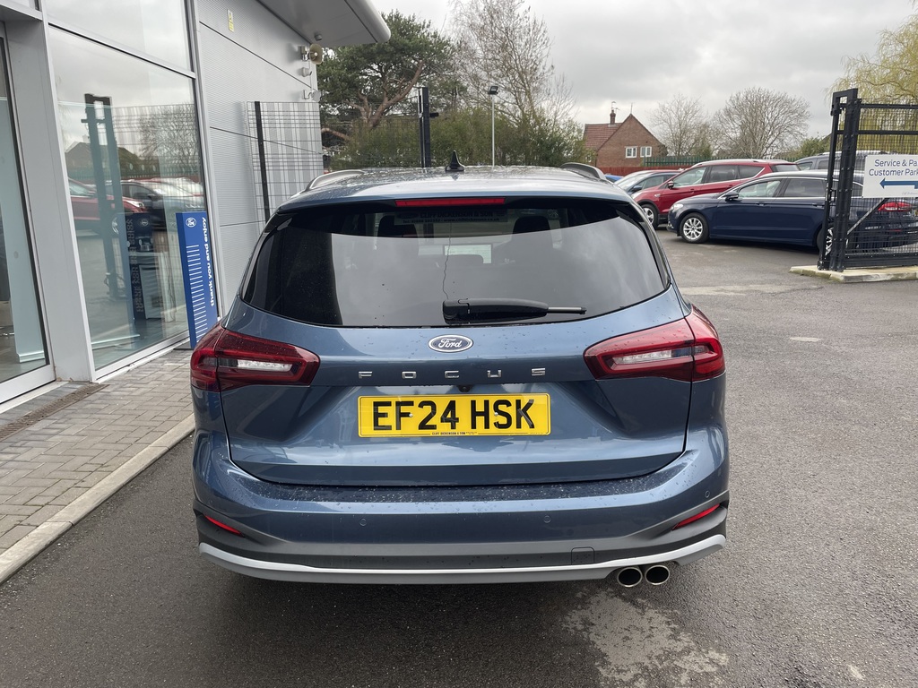 Ford Focus 1.0 Ecoboost Hybrid Mhev Active X EF24HSK Blue #5