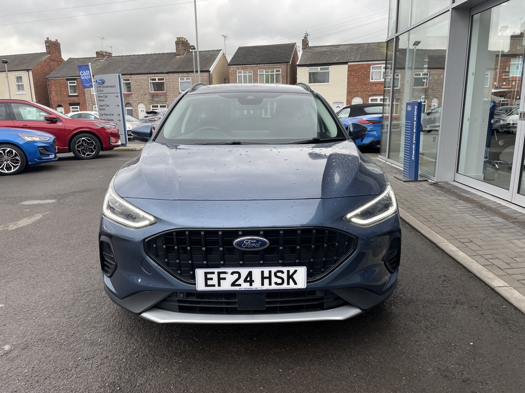 Ford Focus 1.0 Ecoboost Hybrid Mhev Active X EF24HSK Blue #2