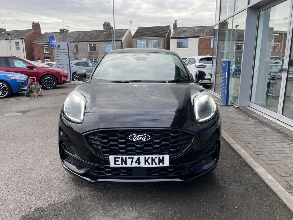 Ford Puma 1.0 Ecoboost Hybrid Mhev St-line EN74KKM Black #2