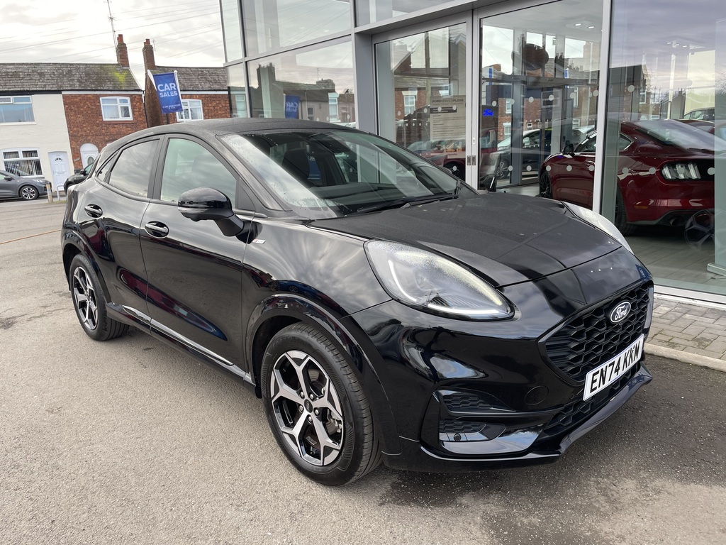 Ford Puma 1.0 Ecoboost Hybrid Mhev St-line Black