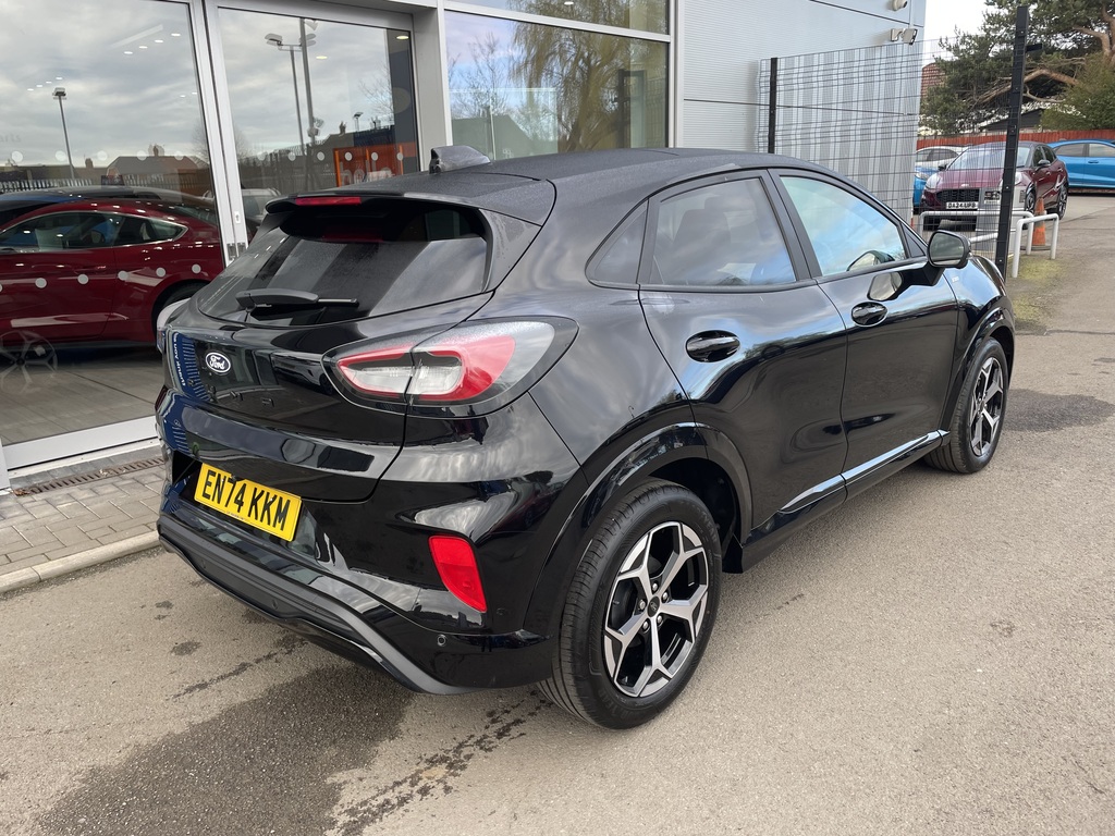 Ford Puma 1.0 Ecoboost Hybrid Mhev St-line EN74KKM Black #6