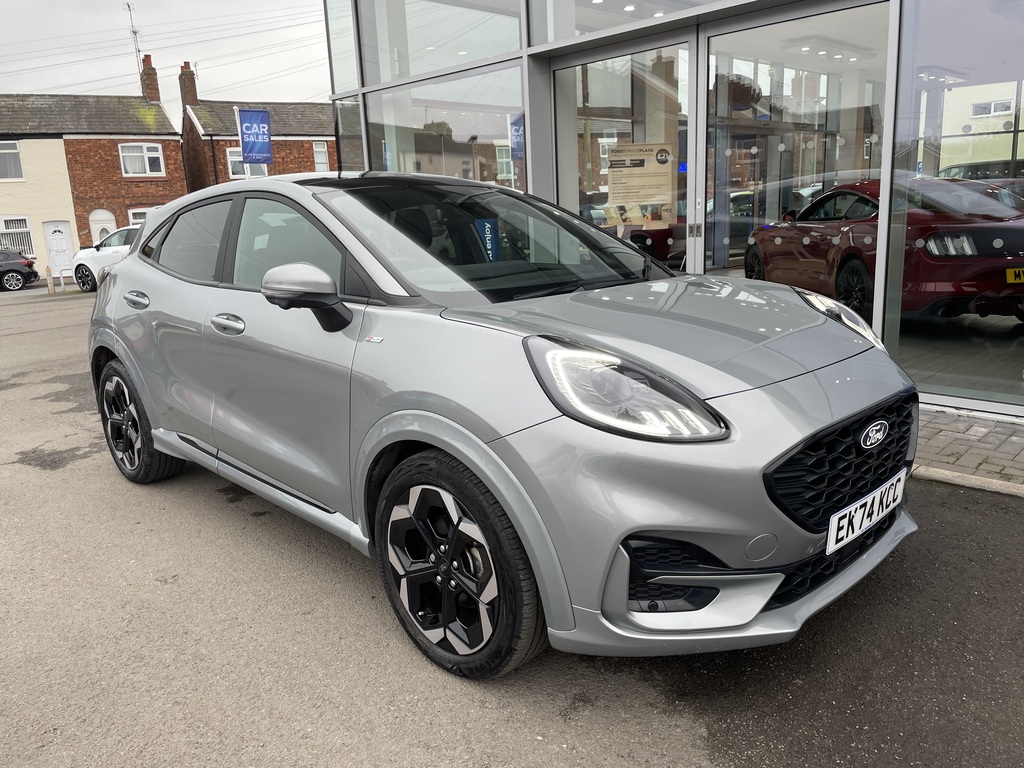 Ford Puma 1.0 Ecoboost Hybrid Mhev St-line X Dct Silver
