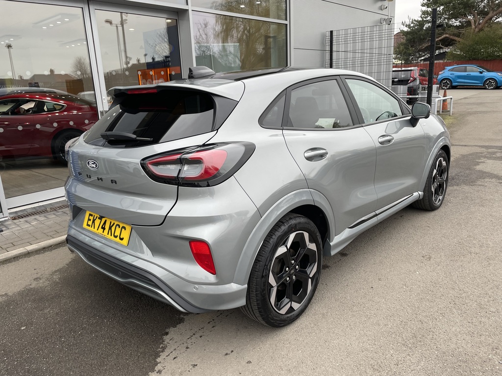 Ford Puma 1.0 Ecoboost Hybrid Mhev St-line X Dct EK74KCC Silver #6