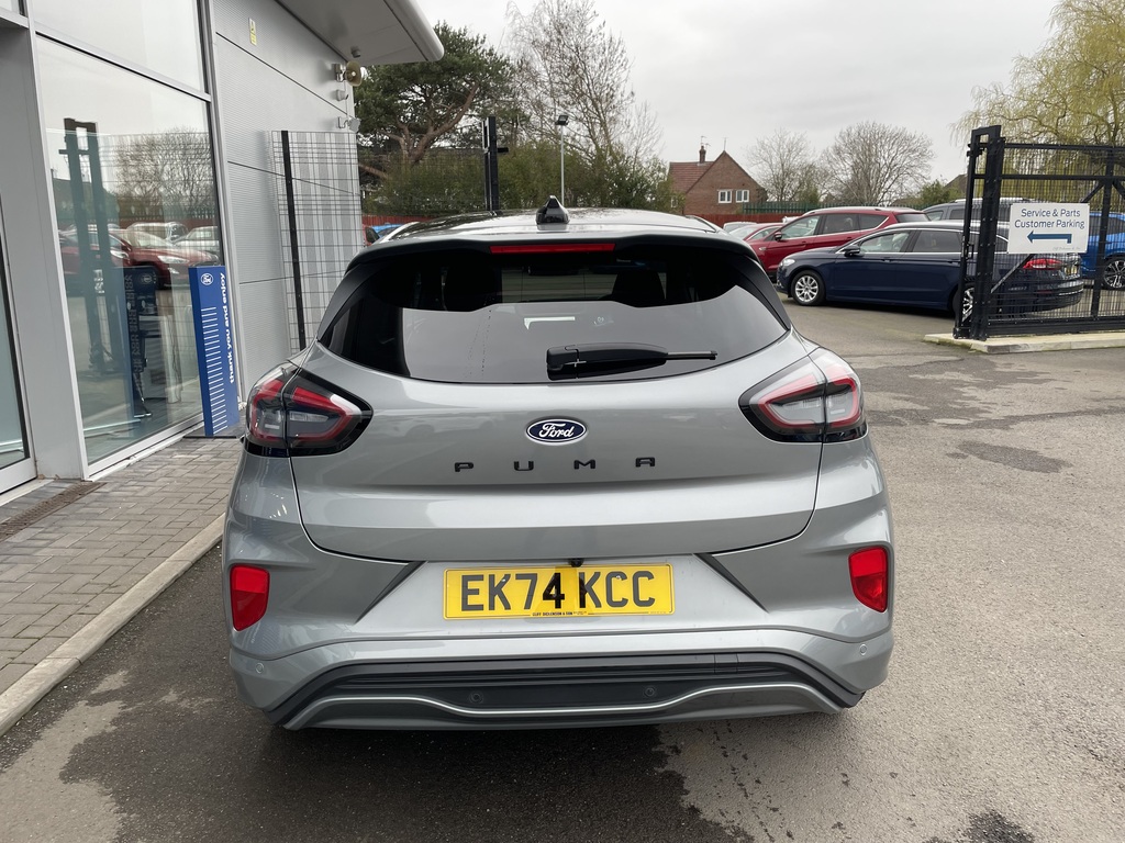 Ford Puma 1.0 Ecoboost Hybrid Mhev St-line X Dct EK74KCC Silver #5