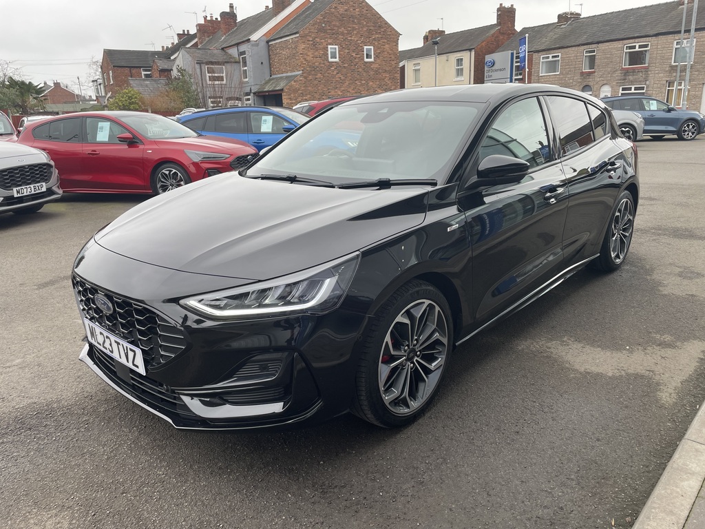 Ford Focus 1.0 Ecoboost St-line X ML23TVZ Black #3