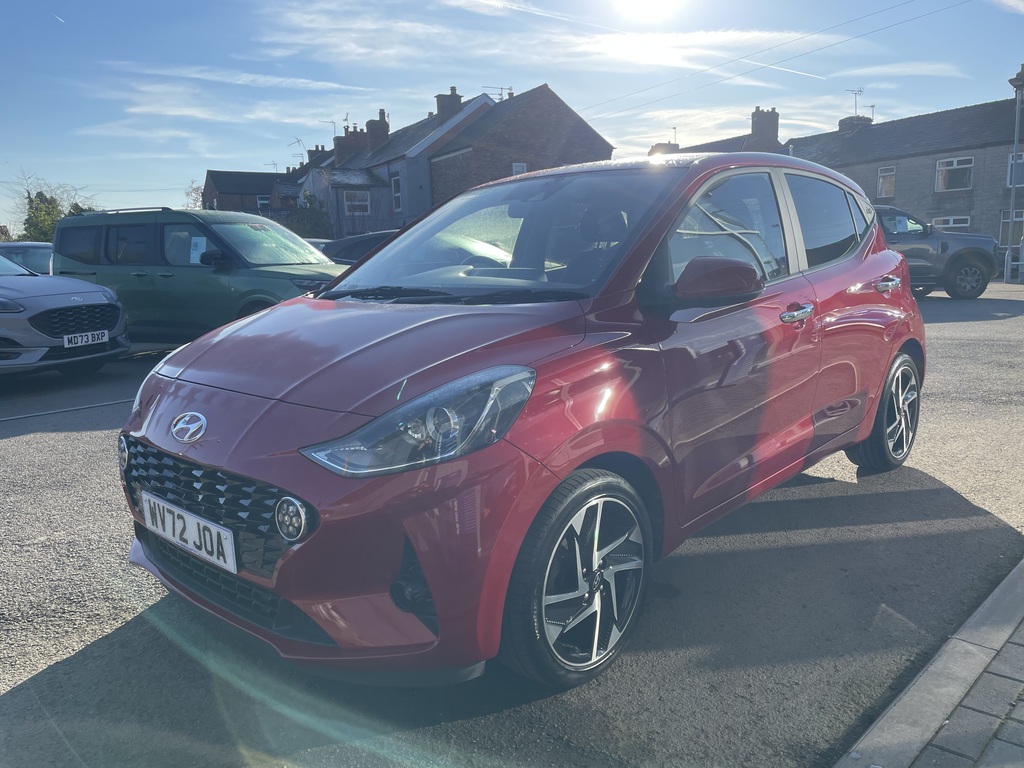 Hyundai I10 1.2 Mpi Premium WV72JOA Red #3