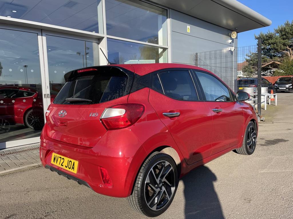 Hyundai I10 1.2 Mpi Premium WV72JOA Red #6