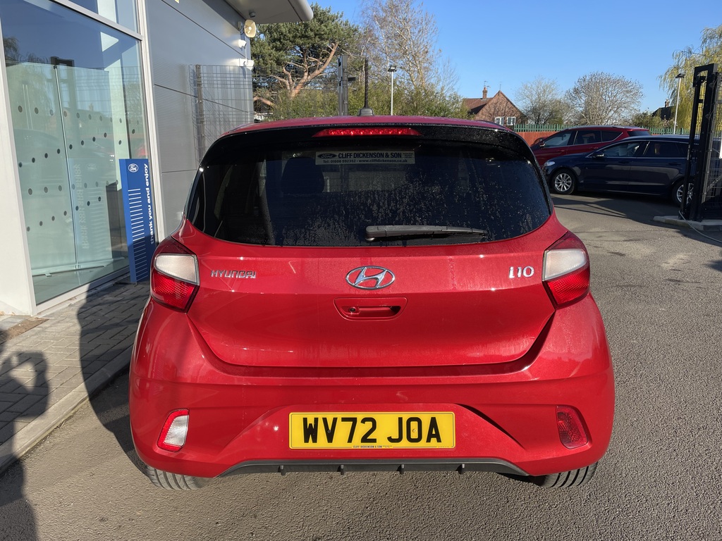 Hyundai I10 1.2 Mpi Premium WV72JOA Red #5