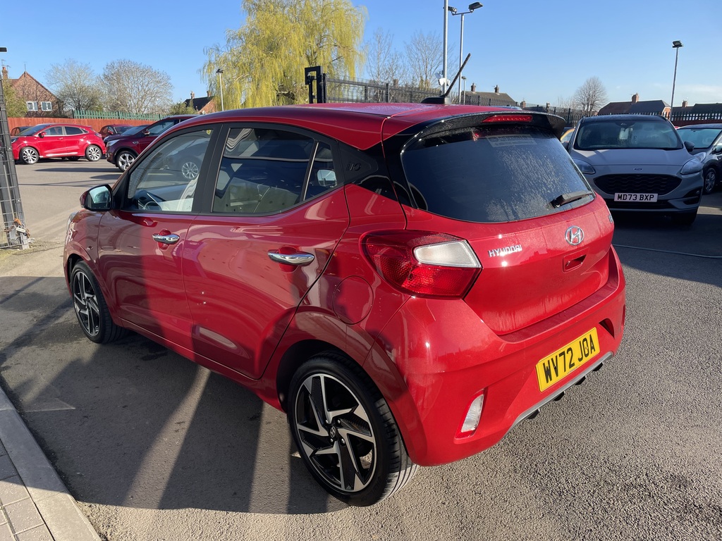 Hyundai I10 1.2 Mpi Premium WV72JOA Red #4