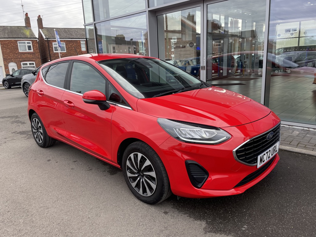 Ford Fiesta 1.0 Ecoboost Titanium Red