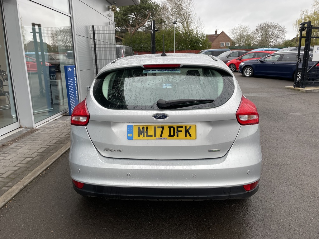 Ford Focus 1.0 Ecoboost 125 Titanium Navigation ML17DFK Silver #4