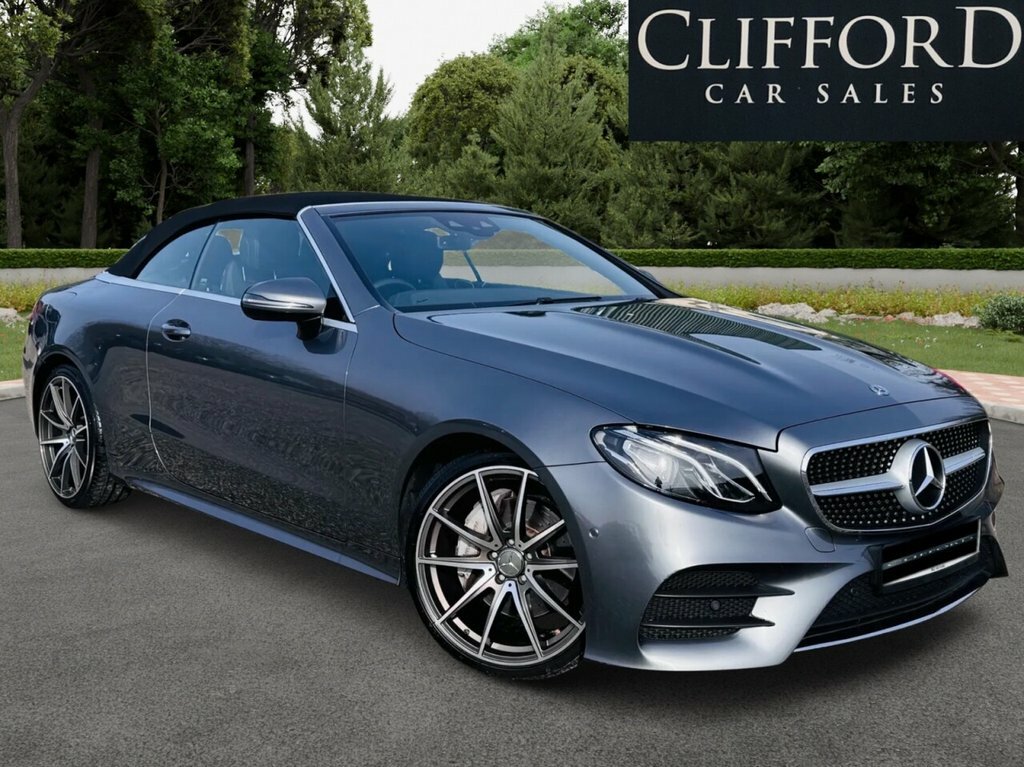 Mercedes-Benz E Class Convertible Grey
