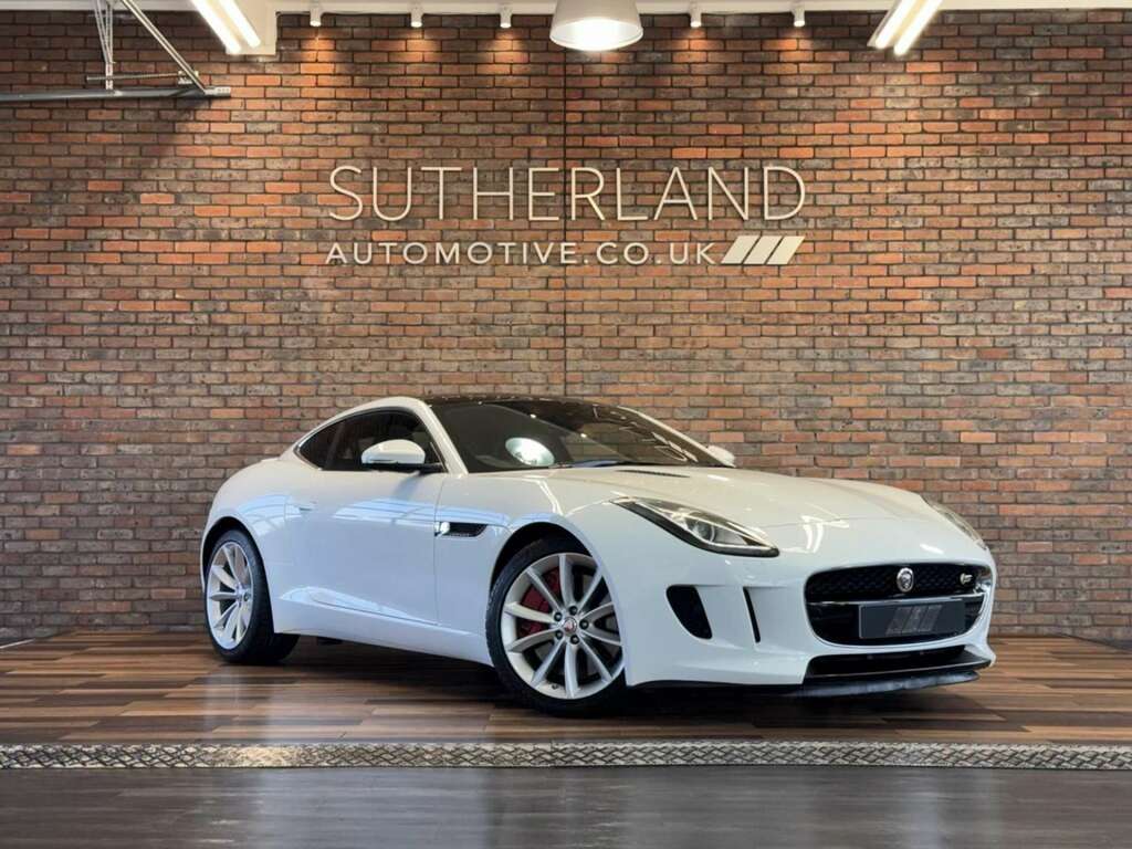 Jaguar F-Type 3.0 F-type S V6 White