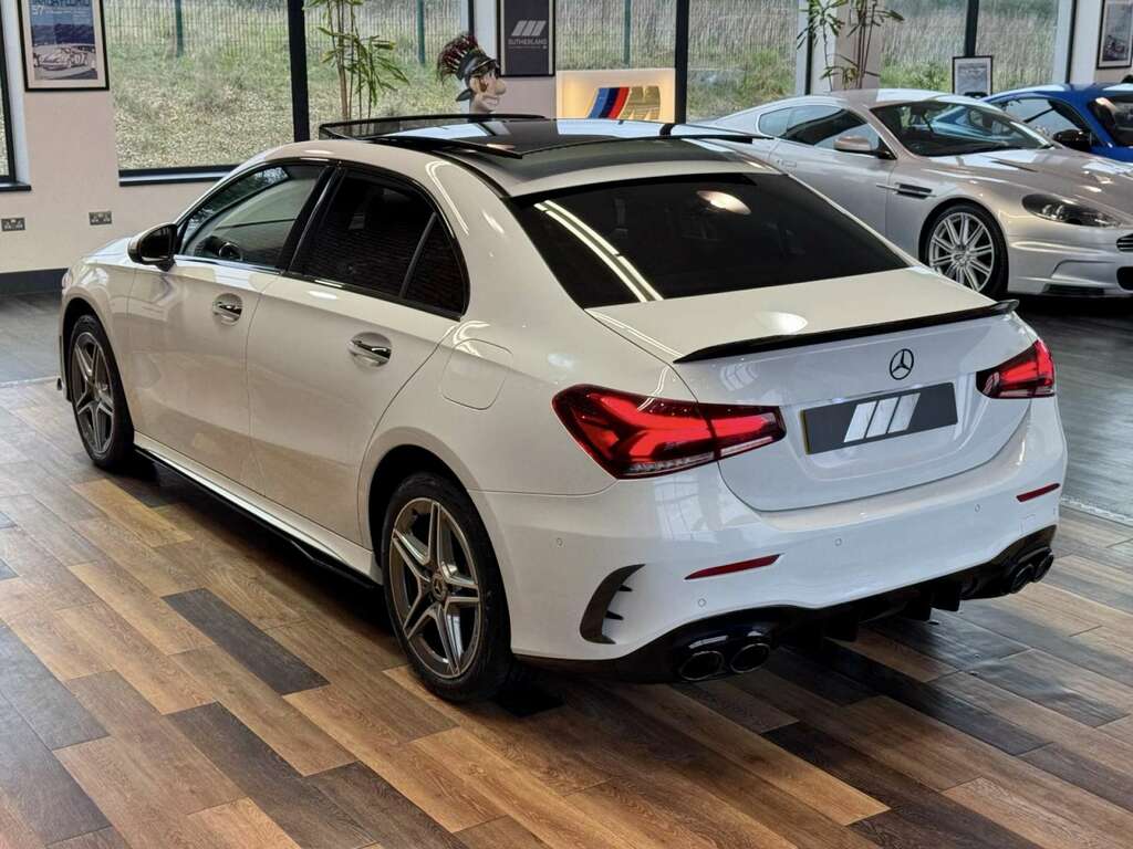 Mercedes-Benz A Class 1.3 A250e 15.6Kwh Amg Line Premium Plus Saloon 4 YJ72HEV White #5