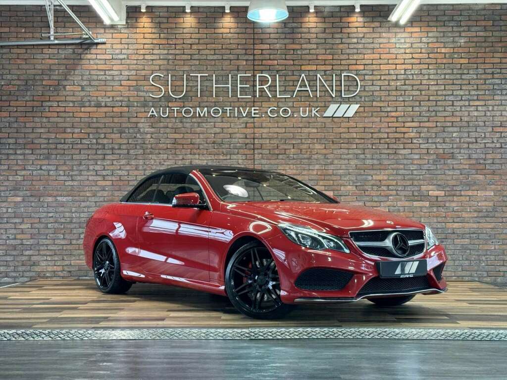 Mercedes-Benz E Class 3.5 E400 Amg Line Red