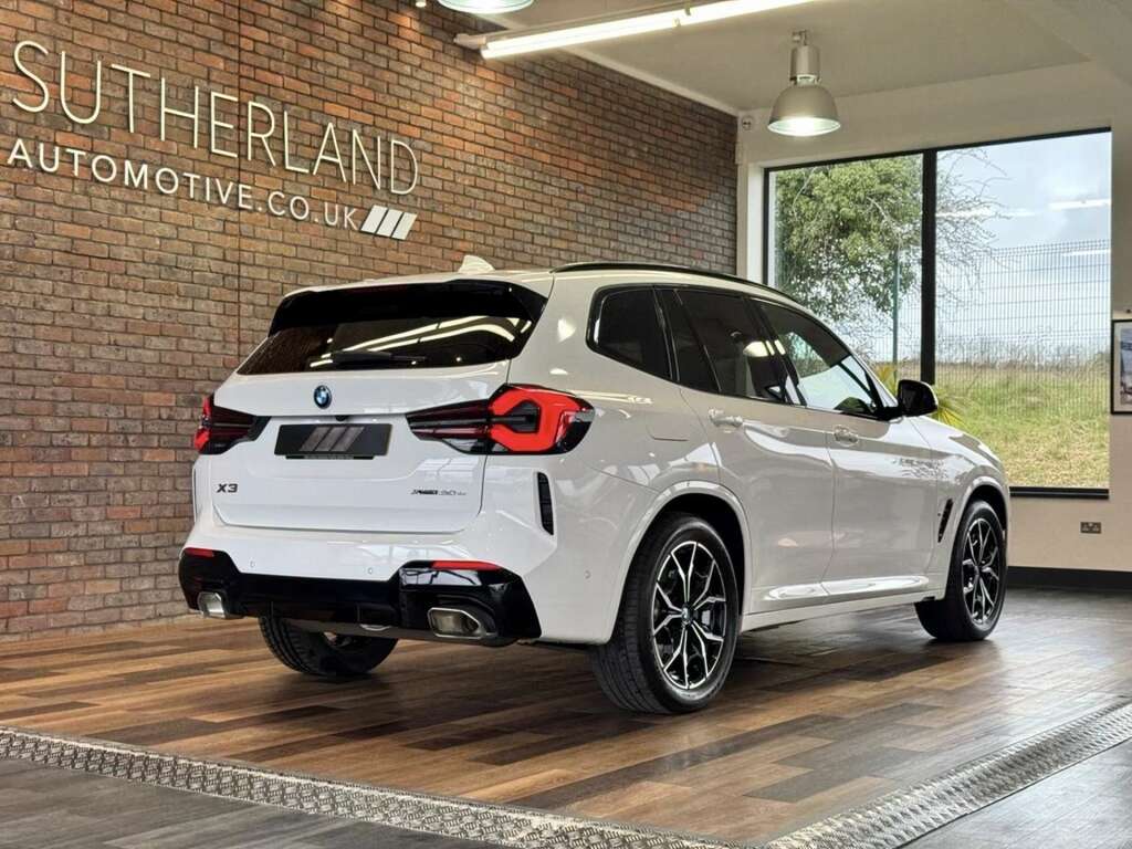 BMW X3 2.0 X3 Xdrive 30E M Sport 4Wd SF73TGJ White #4