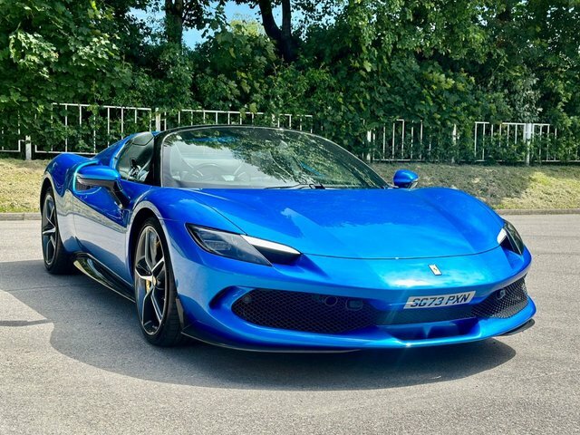 Ferrari 296 Gts 3.0T V6 Spider Plug-in Hybrid F1 Dct Eu Blue #3