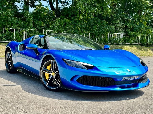 Ferrari 296 Gts 3.0T V6 Spider Plug-in Hybrid F1 Dct Eu Blue