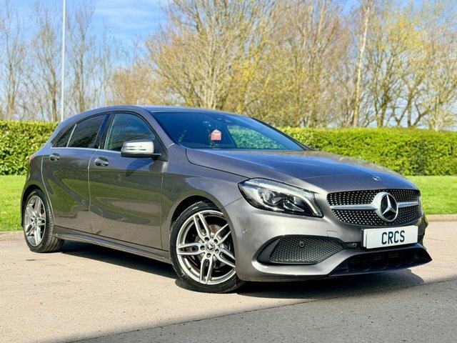 Mercedes-Benz A Class 1.6 A160 Amg Line Premium Hatchback M VX67OMK Grey #2