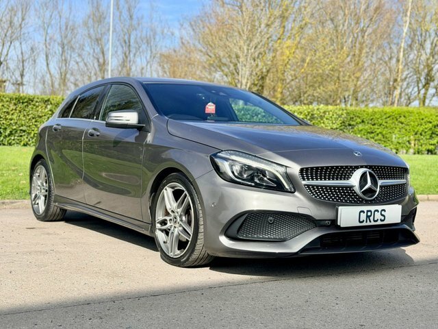 Mercedes-Benz A Class 1.6 A160 Amg Line Premium Hatchback M VX67OMK Grey #3