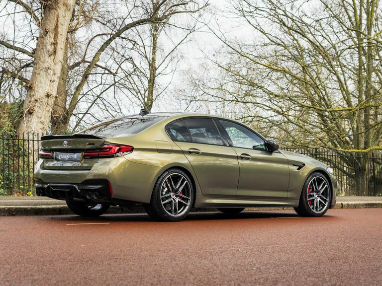 BMW M5 M5 Competition Dct Green #4