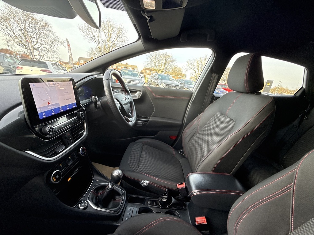 Ford Puma 1.0T Ecoboost Mhev St-line Suv E DT21XYZ White #4
