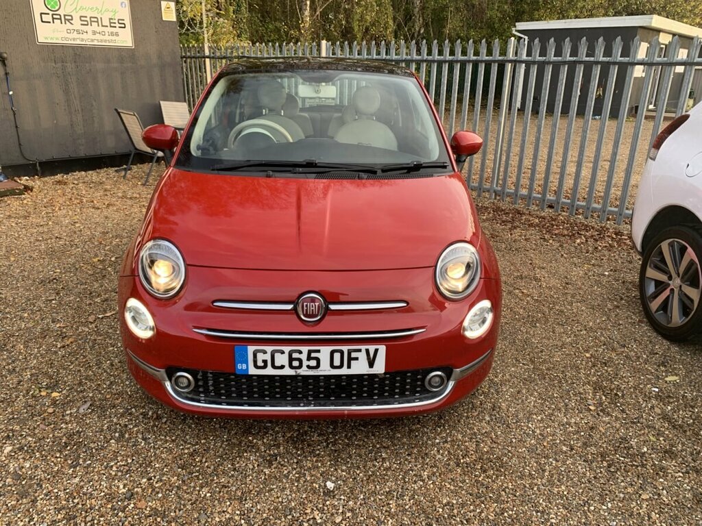 Fiat 500 Petrol GC65OFV Red #2
